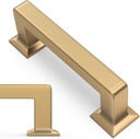 10 Pack 3 Inch(76mm) Kitchen Cabinet Handles Champagne Bronze Cabinet Pulls Zinc Alloy Drawer Pulls Kitchen Hardware