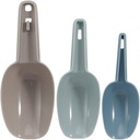Hemoton 1set Plastic Kitchen Ice Scoops Versatile Flour and Grain Scoops for Cereal Pet Food and Baking Ergonomic Design Material Easy to