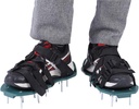 Joyzan Lawn Aerator Sandals, Pre Assembled Grass Aerating Spike Shoes Soil Aeration Adjustable Strap Buckle Metal Heavy Duty Tool Green Care Garden Patio Yard Reduce Thatch Revives Health Men Women