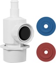 Makhoon 9-100-9001 UWF Connector Assembly Compatible with Polaris Zodiac 380, 280, 180 Pool Cleaner Replacement Universal Wall Fitting Connector Assembly Part (1)