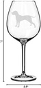 Wine Glass Goblet Great Dane (20 oz Jumbo)