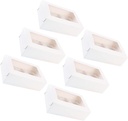 Healifty 20 Pack Paper Muffin Box Cupcake Box Inserts Egg Tart Trays Baking Containers