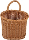 Decorative Wall Hanging Basket Kitchen Storage Woven Fruit Vegetable Ginger Garlic Baskets