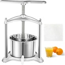 Press Juice Extractor Fruit Wine Press Making Tool Household Beekeeper 3L Manual Cheese Extractor Stainless Steel~/