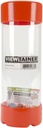 Viewtainer CC27508-8 Storage Container, 2-3/4 by 8-Inch, Orange