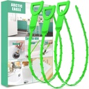 Longer Drain Clog Remover Sink Snake: 3 Pcs Hair Remover Tools for Shower Bath and Bathtub（25in Longer Size）