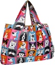 allydrew Large Foldable Tote Nylon Reusable Grocery Bags