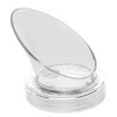 G.E.T. Clear Polycarbonate Small Pour Salad Dressing Dispenser Lid
