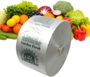 ASSUREPAK Clear Produce Bags Roll - 750 Bags - 15"x20" – for Grocery, Small Business, Reusable Produce Use, Food & Storage Needs, Garden Fresh, Narrow Profile, Kitchen Use