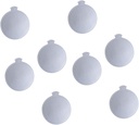 IMIKEYA Versatile Cake Serving Base 100pcs Round Cardboard Cake Trays for Mousse Cupcakes Cookies