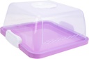 Plastic Cake Boxes for Birthday Cake Container Lid Portable Cake Holder Cake Packing Boxes Insect Dust