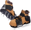 HFH Lawn Aerator Shoes for Grass，Aeration Shoes for Lawn，Spike Shoes for Lawn Aerating (Shoelace)