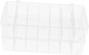 Tofficu Organizer Box Lid 2pcs Tea Bag Holder Stackable Pod Basket for Counter Tea Box Organizer Storage