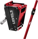 2-Inch Drywall Nail Spotter + Standard Handle - LEVEL5 | Pro-Grade | Finishing Drywall Gyprock Plasterboard Sheetrock | 4-554