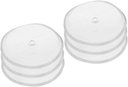 6pcs Stainless Machine Filtering Mesh Screens Stackable Strainer for Brewed Coffee Loose Tea Easy to Clean Removes Bitterness