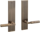 Signature Hardware 455680 Satcher Solid Brass Dummy Door Knob Set
