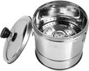 Zerodeko Stainless Steel Rice Steamer Handle Multi-functional Cooker for Rice Dumplings and Seafood Diameter Kitchen Tool for Servings