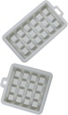 2pcs Silicone Cake Mold Square Waffle Maker Baking Tool Great for Home Baking