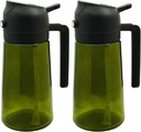 2-in-1 Oil Dispenser and Sprayer, Light Blocking for Cooking