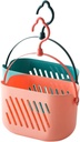 2pcs Storage Baskets Long Narrow Hanging Fruit Basket Drainage for Kitchen Bathroom