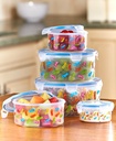 10-Pc. Airtight Food Storage - Flip-Flop