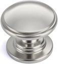 homdiy 20 Pack Brushed Nickel Cabinet Knobs Silver Drawer Knobs Kitchen Hardware for Bathroom, Cupboard, Furniture
