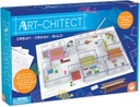 MindWare Art-chitect Home Model Building for Kids – 3D Architectural Design Kit for Kids Ages 8 and Up – Learn The Basics of Architecture As You Design Start to Finish