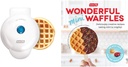 DASH Mini Maker for Waffles + DASH Wonderful Mini Waffles Recipe Book