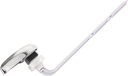 Old Fashioned Toilet Handle Replacement Electroplated Lever for Single Flush Bowl Easy Installati