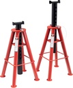 Sunex 1410 10-Ton, High Height, Pin Type, Jack Stands, Pair