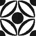 FloorPops Black Tory Peel & Stick Floor Tiles, FP4278