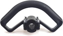 JTLB Soft Sponge Handle Non Slip Reduces Vibration 26mm Lawnmower Brush Cutter Easy to Use with Materials (Black)