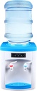 Top Loading Water Cooler Dispenser,5 Gallon Desktop Electric Hot Cold Water Dispenser, Boiling Water with 3Temperature-Settings, 110V Countertop Water Cooler Dispenser for Home Office (Blue)