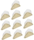 100pcs Triangular Packing Boxes Multipurpose Food Storage Boxes Bakery Items Treats and Desserts Versatile Triangular Packing