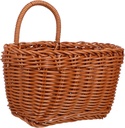 Small Hanging Organizer Ginger Garlic Storage Basket for Kitchen Wall Mount