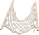 Unomor Cotton Fruit Hammock Vegetable Storage Hammock Decorative Produce Kitchen Hanging Basket