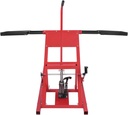 Lawn Mower Lift, Lawn Mower Jack for Maintenance and Repair 500lbs Lifting Capacity Zero Turn Mower Lift Car Lift Adjustable Wheel Span for Lifting and Repairing Garden Tractors, Lawn Mowers