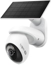 Tapo 4K Outdoor Camera Wireless, Battery Camera w/Solar Panel, Pan/Tilt, 360° View, 24/7 Capture, Free Person/Vehicle Detection, Night Vision, SD/Cloud, Works w/Alexa and Google Home, VistaCam 360