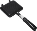 Waffle Maker Breakfast Machine Non-stick Cooking Surface Dual-sided for Easy Pancakes Sandwiches Practical Kitchen Baking Tool for Home Use