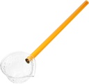 High Borosilicate Glass Teaspoon for Iced Tea Long Handle Serving Spoon Portion Control Tea Spoon Microwave Dishwasher Safe Japanese Style