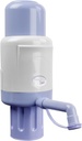 TERA PUMP Manual Water Pump for 2 to 6 Gallon Bottles, Manual Hand Pressure Water Dispenser, 3 Tube Lengths, Sanitary Cap, Cleaning Brush (NO BPA, Food Grade Material)