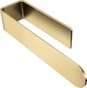 Taozun Towel Holder Gold Hand Towel Rack Adhesive Towel Bar Stick on Towel Ring for Bathroom Wall Kitchen RV, Stainless Steel Brushed Brass Finish