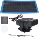 Car Solar Heater Panel - PET Frosted Solar Charging Pad with Heating Cable, Waterproof Output | Portable Greenhouse Warming System Outdoor Use, Winter Plants, Camping, Window Defogging Solution