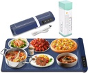 500W Food Warming Mat- Graphene Electric Warming Tray with Fast Full Surface Heating, 6 Level Temp Setting & 6 Hours Timer Function, Versatile Silicone Warming Mat for Parties, Buffet | 23.6"x14.6"