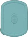Pyrex 8212-VPC 3-Quart Rectangular Vented Replacement Turquoise Lid (Length: 11.75in X Width: 9.25in X Height: 1.5in)