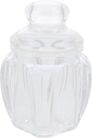 Mikinona Storage Jar Candy Container Airtight Cookie Jar Lids for Organizing Kitchen