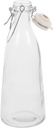 IMIKEYA Glass Bottle Practical Buckle Bottle Ceramic Vinegar Cruet Beverage Dispenser Glass Drink Dispenser Beverage Container s Beer Clear Kitchen Gadget