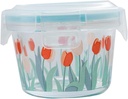 Practical Food Sealed Box Sealed Glass Box Plastic Snack Bird's Nest Container
