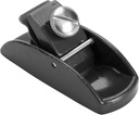 GreatNeck LSO 3-1/2 Inch Block Plane, Small Wood Planer for Use in Home Improvement Projects & Craft, Hobby, & Model-Making, Steel Frame & Adjustable Blade, Perfect for One-Handed Use,Multi