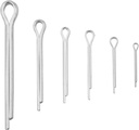 FABULETTA 230PCS 304 Stainless Steel Cotter Pins and Hairpin Pins Assortment Kit with 6 Sizes for Automotive Machinery Lawn Mower and Equipment Repair